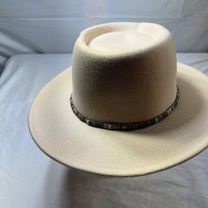 Marc And Mel Tan Large Brim Hat